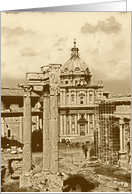 Rome ruins vintage...