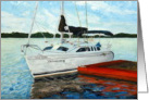 Sailboat - general blank note card