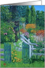 The Flower Garden - Invitation for Garden Party card