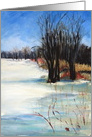 Winter at Petrie Island - Christmas card