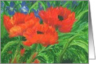 Three Poppies Blank Any Occasion card