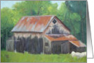 De Groot Barn - Greetings from Cumberland card