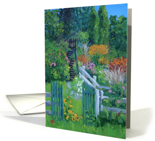 The Flower Garden - Invitation for Garden Party card (1488934)