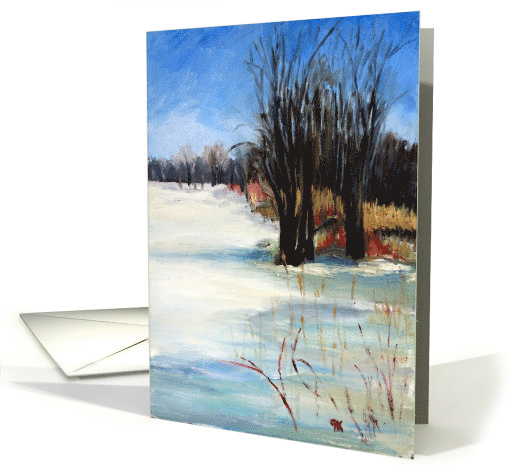 Winter at Petrie Island - Christmas card (1489074)