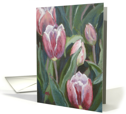 Mother's Day Pink Magic Tulips card (789493)