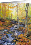 Fall in Gatineau Park Invitation for Hike card