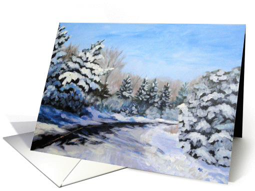 Christmas Greetings, Winter Wonderland card (938309)