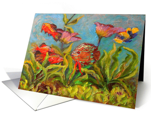 The Perfect Fish Tank Birthday card (938318)