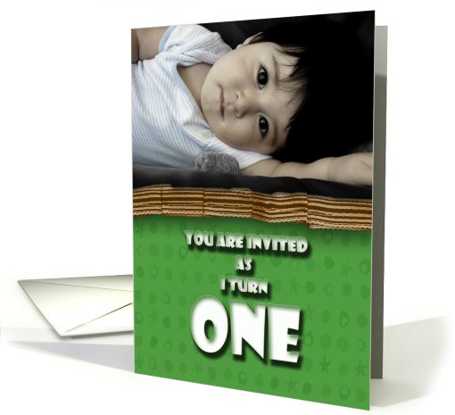 First Birthday Invitation card (615415)