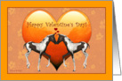 Horses in Love - Happy Valentine’s Day Card