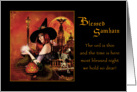 Blessed Samhain - Magickal Night card