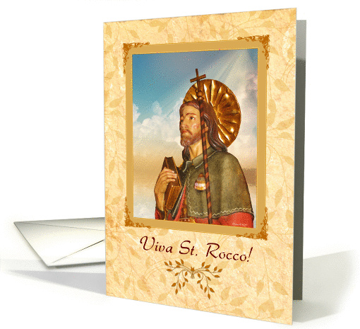 Viva St. Rocco! - Feast Day of St. Rocco Card- English... (667212)
