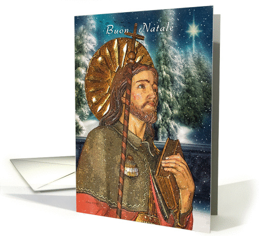 Buon Natale - Italian - San Rocco Christmas Religious card (684212)