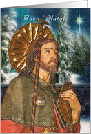 Buon Natale - Italian - San Rocco Christmas Religious card
