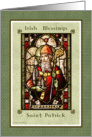 Saint Patrick - Irish Blessings - Happy St. Patrick’s Day card