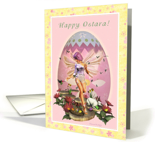 Happy Ostara - Spring Fairy card (771885)