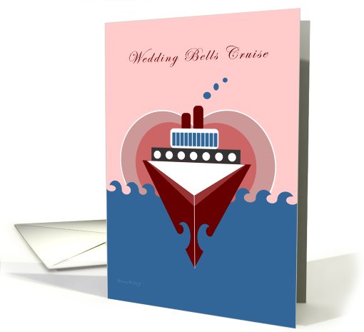 Wedding Bells Cruise Invitation card (809540)