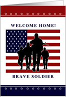 Army - Welcome Home Brave Soldier card