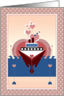 Cruise Theme Wedding Invitation card