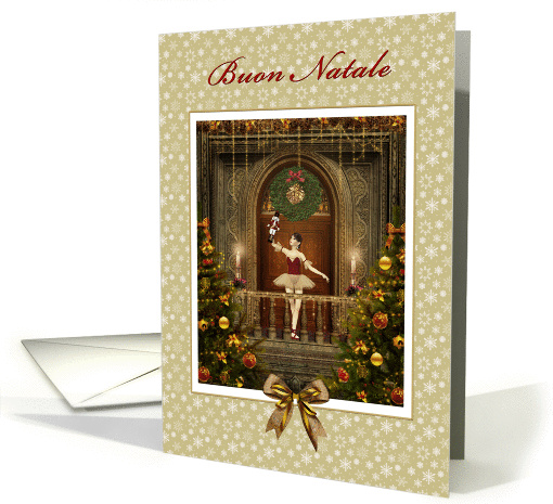 Buon Natale Italian Christmas Nutcracker Ballerina... (980773)