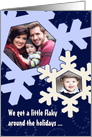 The Holidays Make Us Flaky-- New Year’s Photo Card