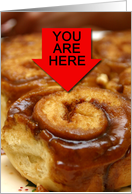 You’re On a Roll--Congrats Graduate, Cinnamon Roll card