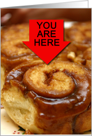 You’re On a Roll--Congrats, Cinnamom Roll card