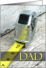 Nobody measures up to Dad, Happy Birthday, tape measure card