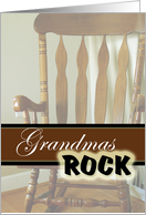 Grandmas Rock- Happy Grandparents Day! card