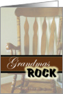 Grandmas Rock- Happy Grandparents Day! card