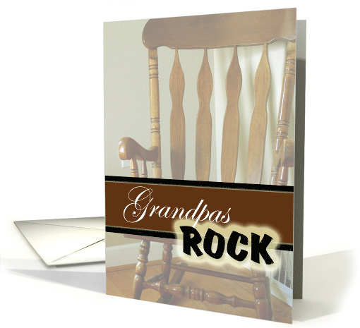 Grandpas Rock- Happy Grandparents Day! card (657895)
