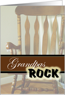 Grandpas Rock- Happy Grandparents Day! card