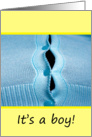Bust your buttons! It’s a boy-congratulations card