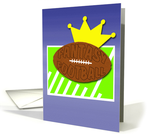 Fantasy Football-I rule! card (729531)