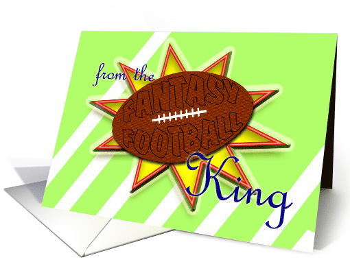 Fantasy Football King- Royal Whipping card (729540)