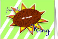 Fantasy Football King- Royal Whipping card