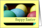 Happy Easter-Colored Eggs card