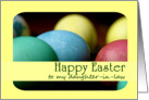 Happy Easter Daughter-in-Law-Colored Eggs card