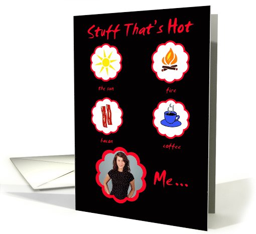 Hot For You-Valentine's Day Photo card (891827)