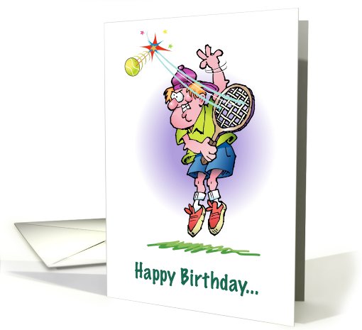 Tennis Ace card (627822)