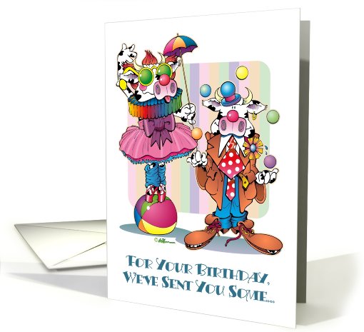 Cowns Birthday card (634001)