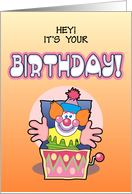 Jack In The Box, Birthday Card