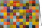 Color and Texture Study card