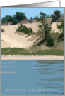 Dunes of Lake Michigan card