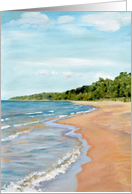 Peaceful Beach card