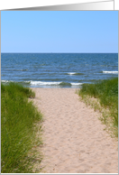 Beautiful Beach card