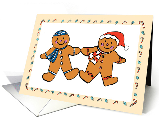 Interfaith Gingerbread Cookies card (922574)