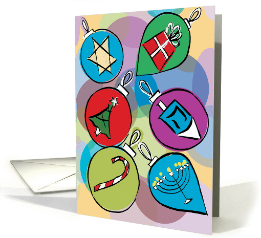 Interfaith Holiday Ornaments card (925995)