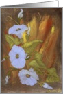 Lavender Morning Glorys card