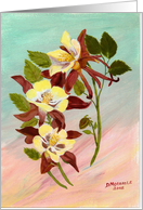 yellow flowers card